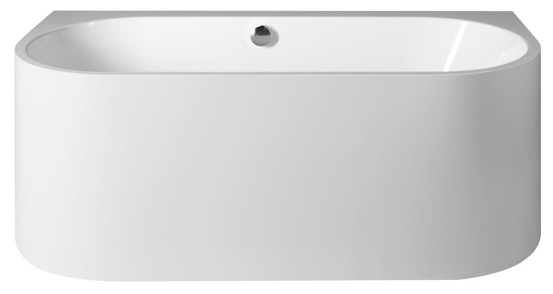 Wanna przyścienna stojąca ASTRA DR MONOLITH 160x75x60 cm, biały