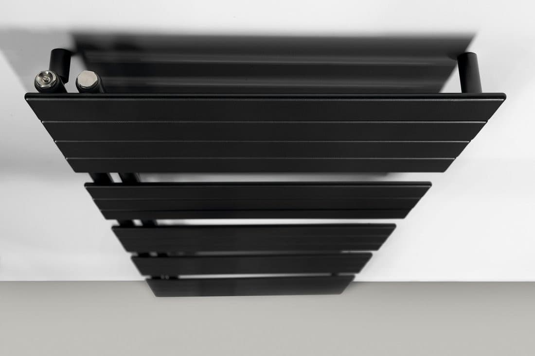 MILI grzejnik łazienkowy 600x1510mm, stalowy matowy czarny