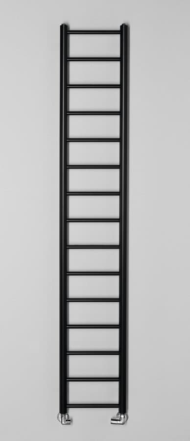 DINA grzejnik łazienkowy 300x1740 mm, czarny matowy