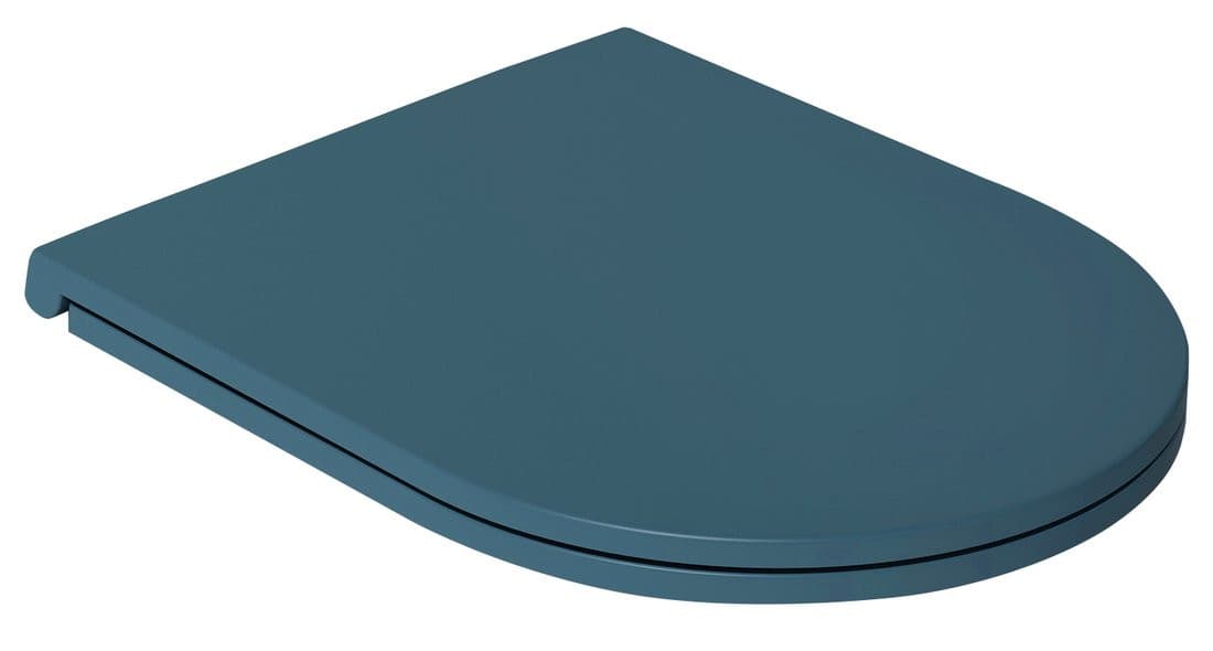 INFINITY Deska WC SLIM, Soft Close, Easy Take, Petrol mat