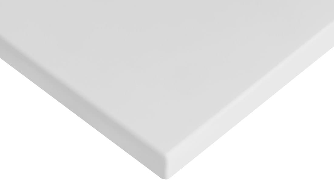PLATO blat Rockstone 1800x24x500mm, biały mat