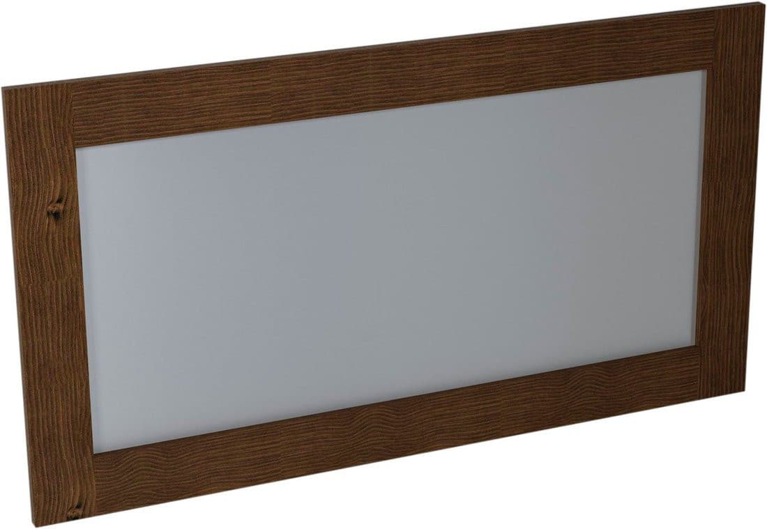 BRAND lustro w drewnianej ramie 1300x700mm, świerk bejcowany