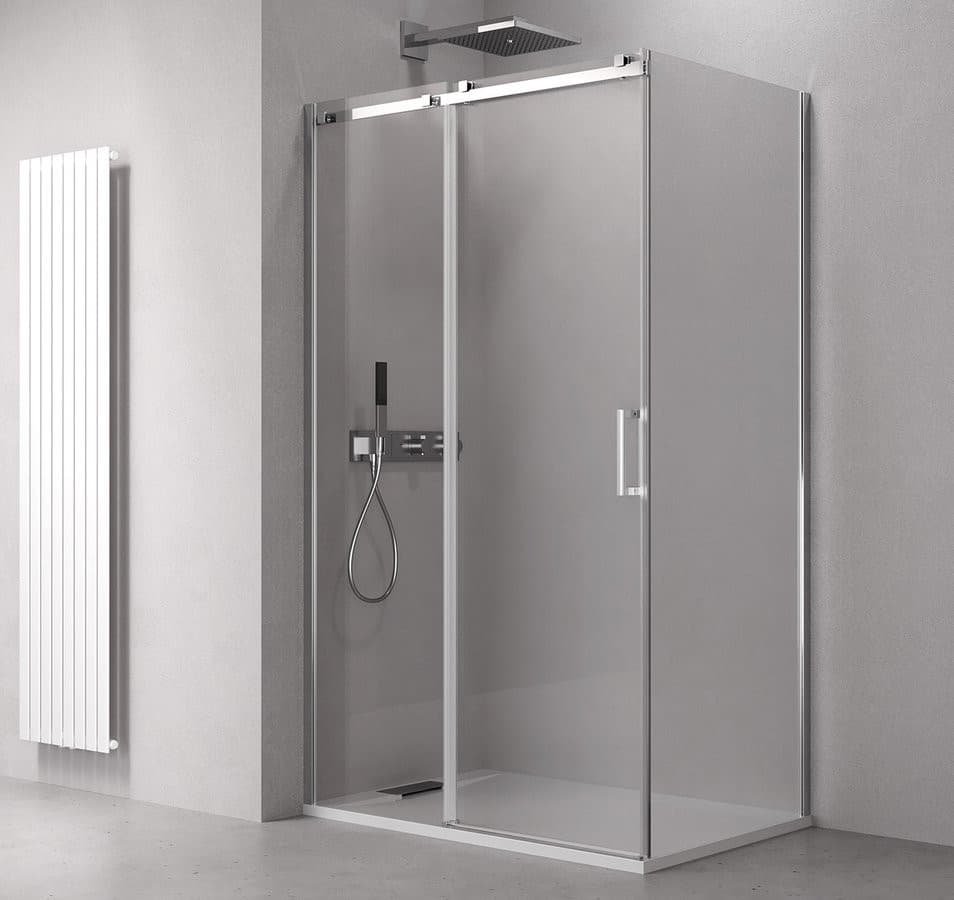 THRON SQUARE kabina prysznicowa 1600x900 mm, bezprofilowa