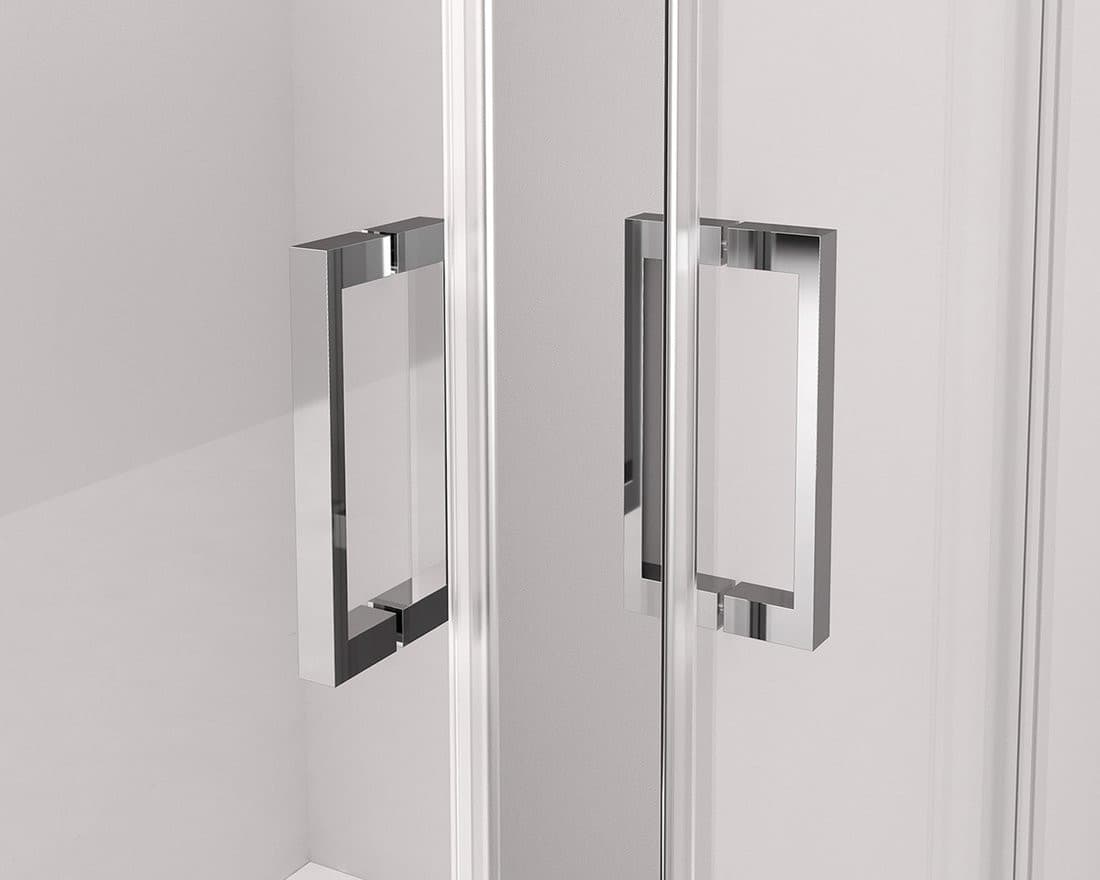 THRON SQUARE kabina prysznicowa prostokątna 1100x900mm, uniwersalne wejście