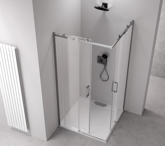THRON ROUND kabina prysznicowa prostokątna 1100x800mm, wejście z rogu