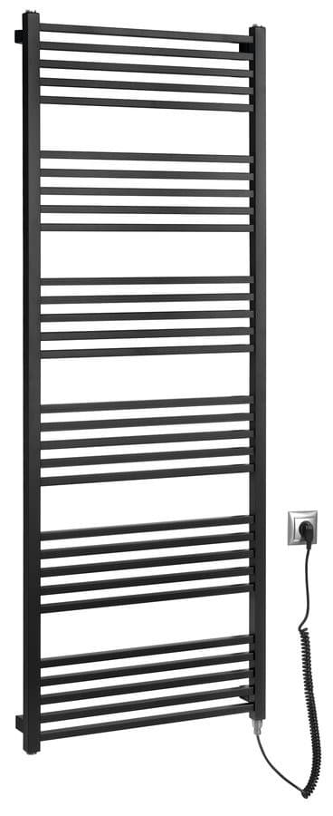 METRO-E grzejnik elektryczny 600x1620 mm, 800 W, czarny matowy