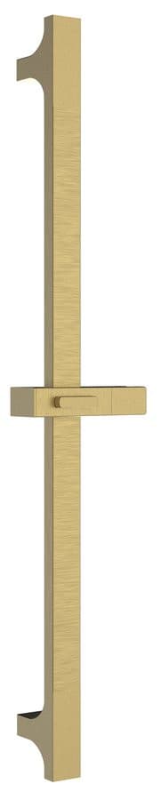 Drążek prysznicowy przesuwny 680mm, ABS/ złoto mat