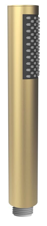 Słuchawka prysznicowa złoto mat, 185mm, cylindryczna