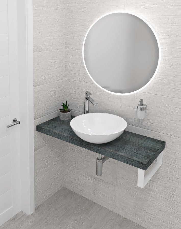 AVICE blat 210x36cm, Aquamarine