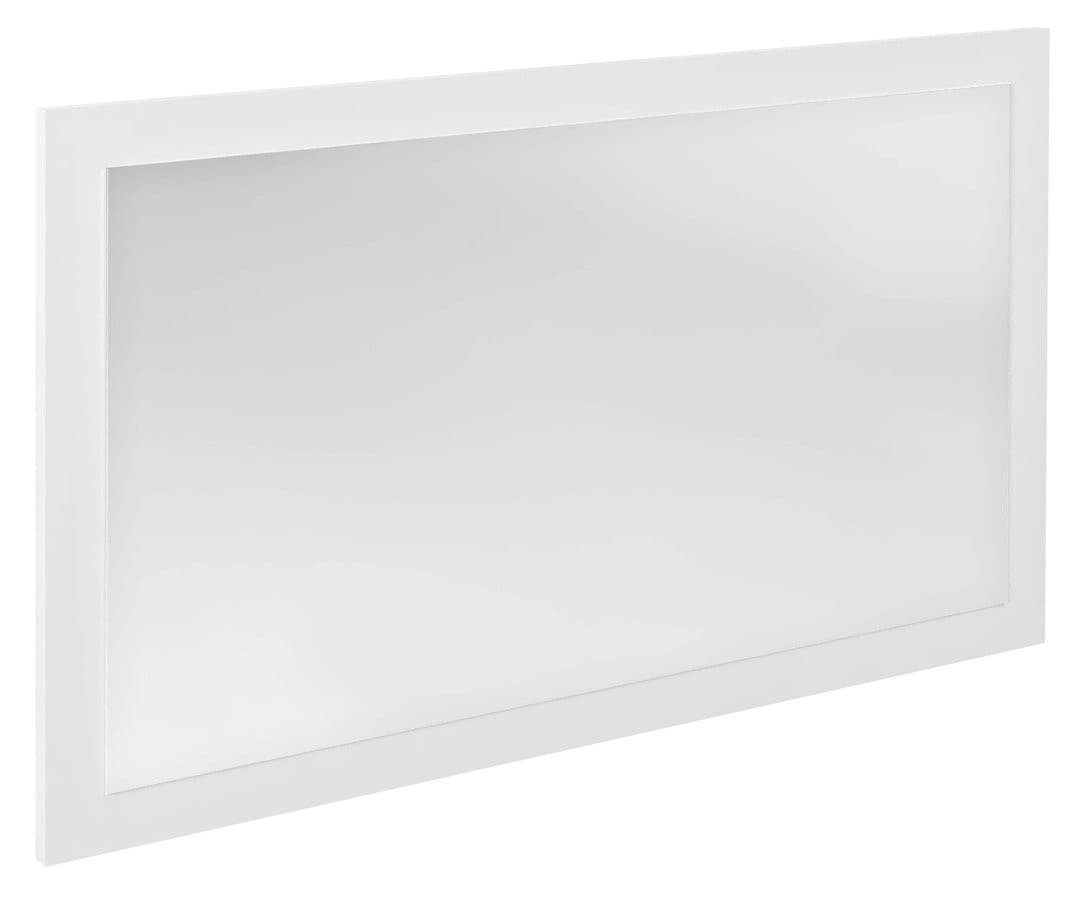 NIROX lustro prostokątne w ramie 1000x600mm, biały matowy