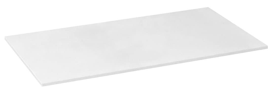 SKARA Blat Rockstone 91,2x12x46cm, biały mat (Solid Surface)