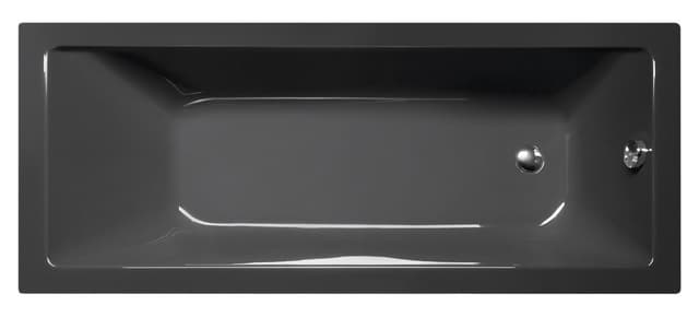 NOEMI wanna prostokątna 170x70x39 cm, szara