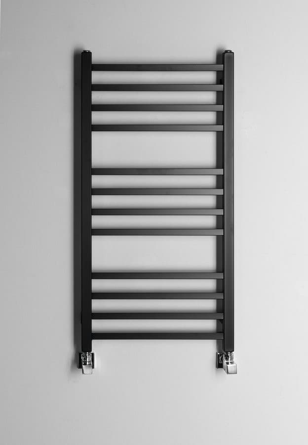 METRO grzejnik łazienkowy 450x890 mm, czarny matowy