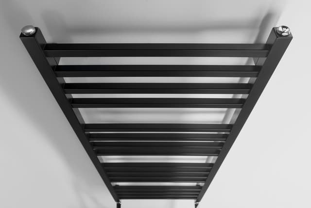 METRO grzejnik łazienkowy 500x1200 mm, czarny matowy
