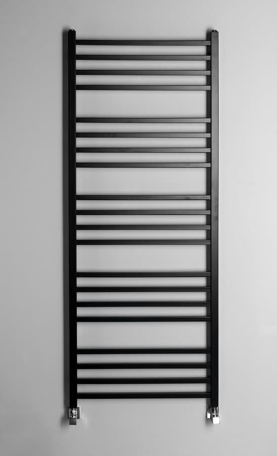 METRO grzejnik łazienkowy 600x1510 mm, czarny matowy