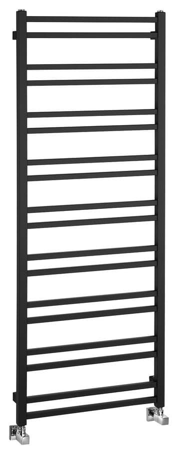METRO DOS grzejnik łazienkowy 550x1430 mm, matowy czarny