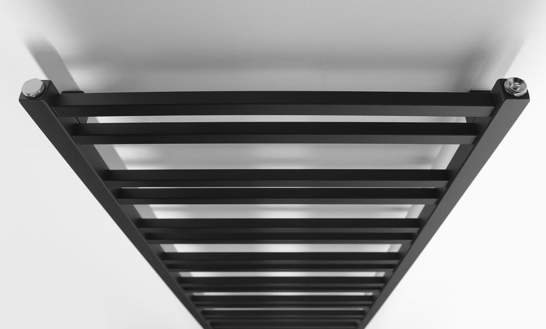 METRO DOS grzejnik łazienkowy 550x1430 mm, matowy czarny