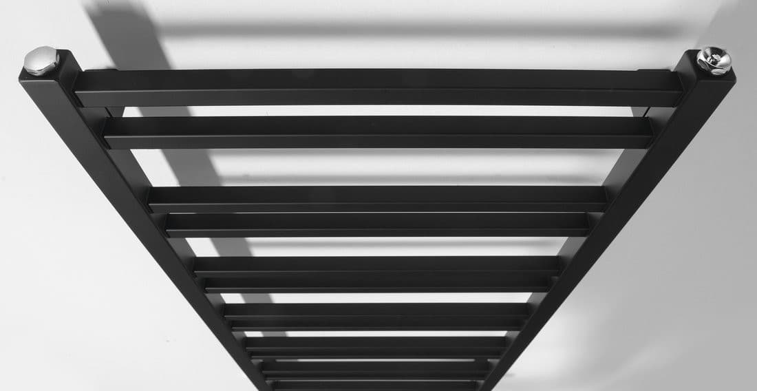 METRO DOS grzejnik łazienkowy 500x1100 mm, czarny matowy