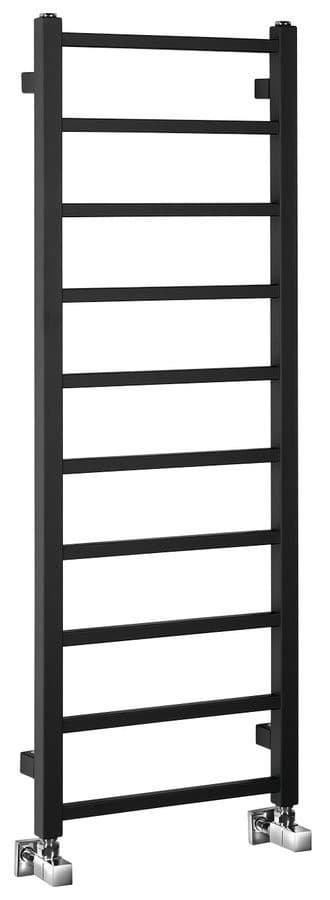 Grzejnik łazienkowy METRO LIGHT 400x1140 mm, czarny mat