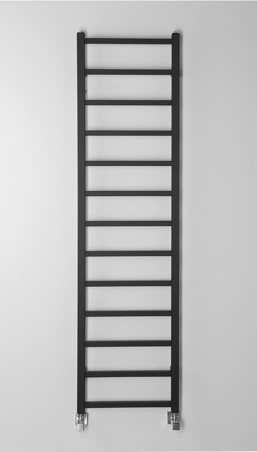 METRO LIGHT grzejnik łazienkowy 400x1500 mm, czarny matowy