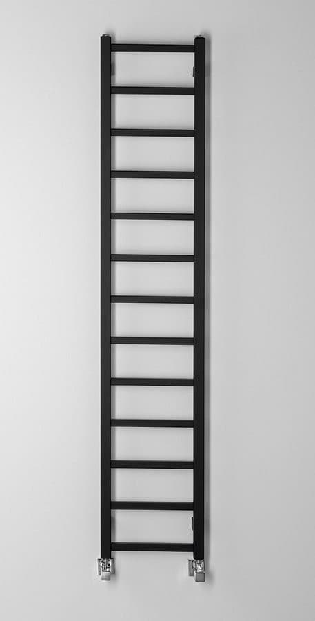 METRO LIGHT grzejnik łazienkowy 300x1500 mm, czarny matowy