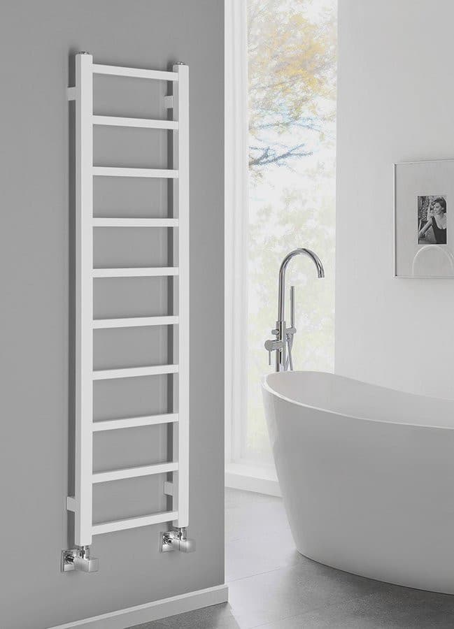 METRO LIGHT grzejnik łazienkowy 300x1140 mm biały