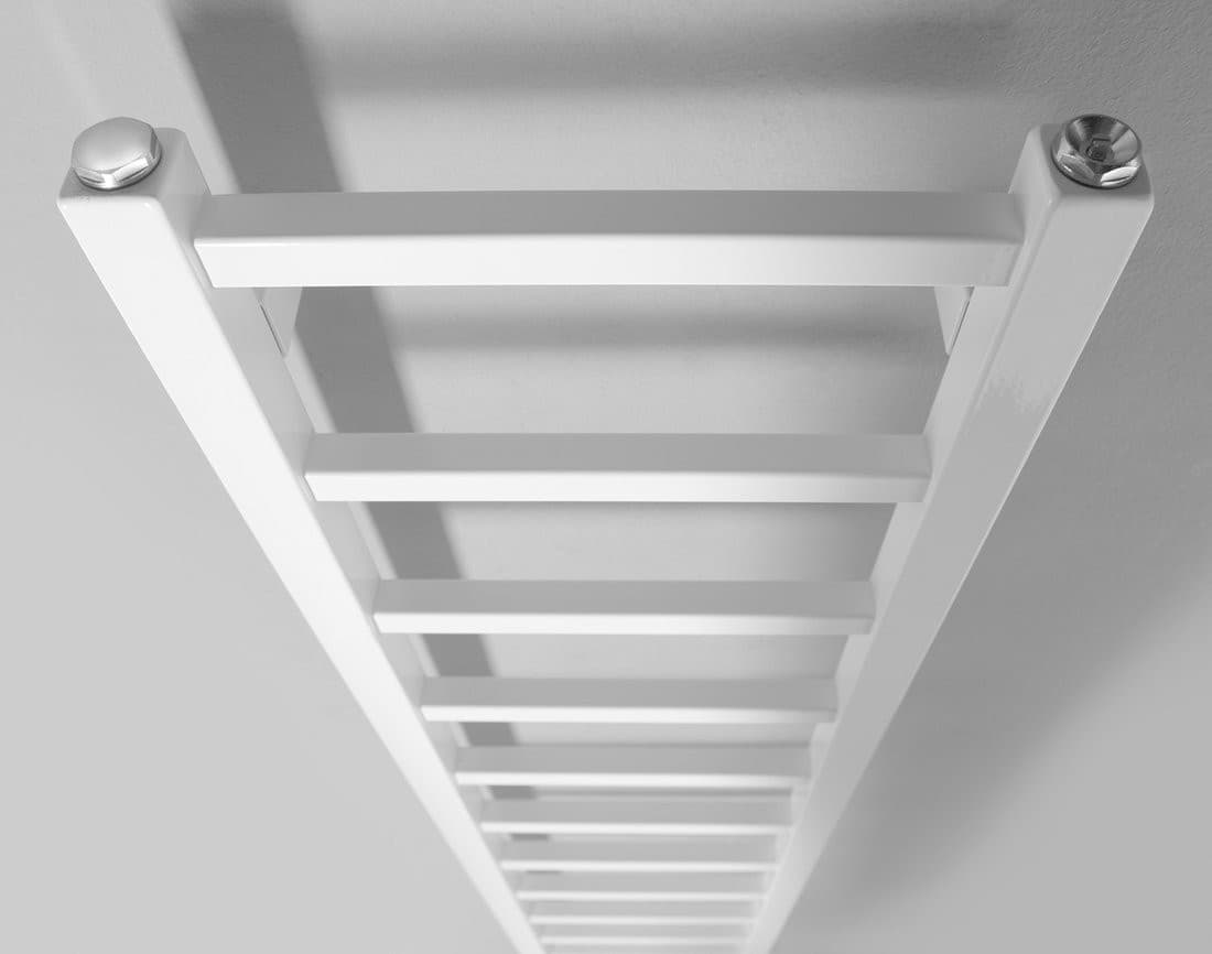 METRO LIGHT grzejnik łazienkowy 300x1500 mm, biały stalowy
