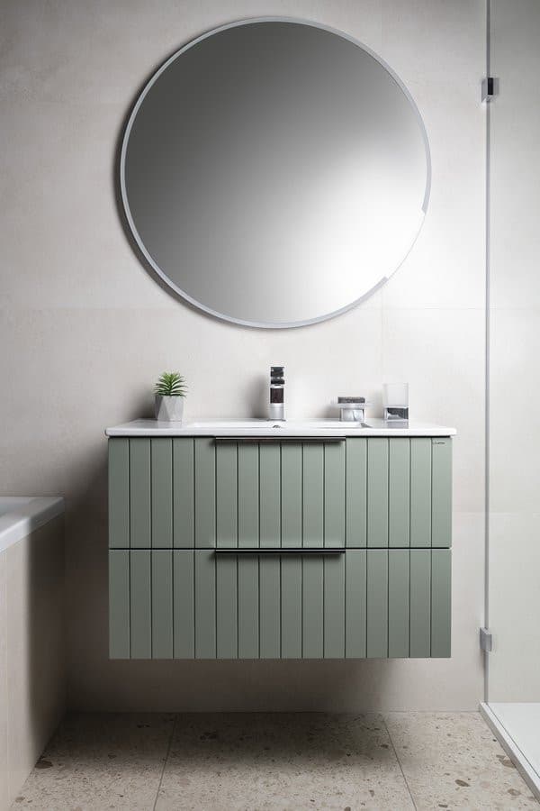 VISO lustro okrągłe LED 90 cm, neutralne światło