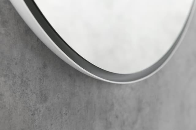 FLOAT lustro z podświetleniem LED, ø 60cm, białe