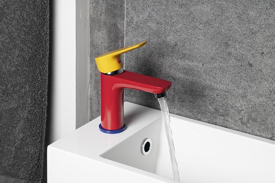 KID bateria umywalkowa bez odpływu, kolor/chrom