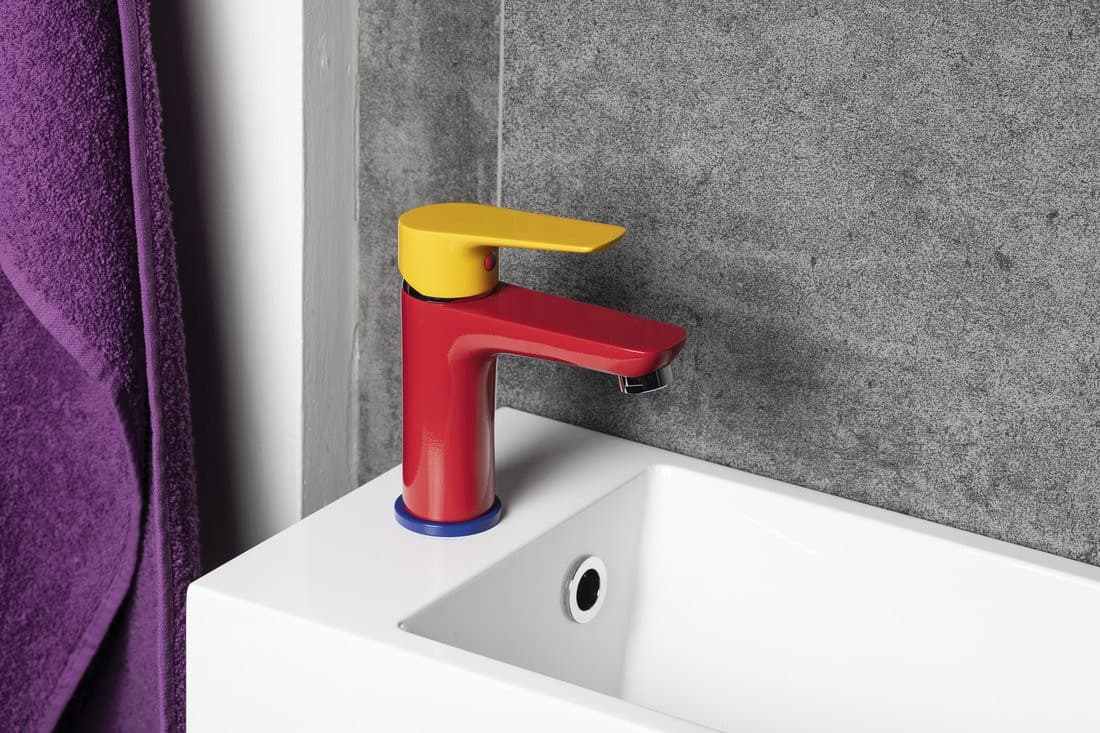 KID bateria umywalkowa bez odpływu, kolor/chrom