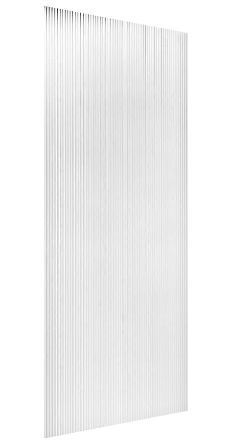 ESCA szkło dekoracyjne Flute 1267x2100mm z Antidroppem