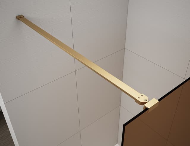 ESCA wspornik do kabin prysznicowych 1200mm, złoty mat