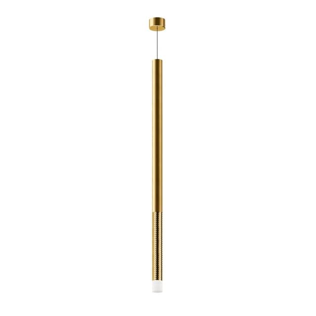 PUCCINI lampa wisząca LED, 8W, 900x40mm, złoty