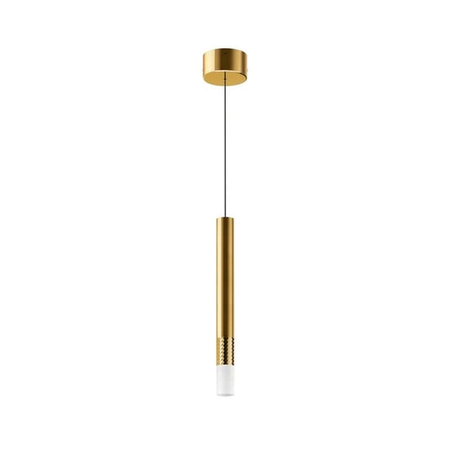 PUCCINI lampa wisząca LED, 2W, 250x25mm, złoto