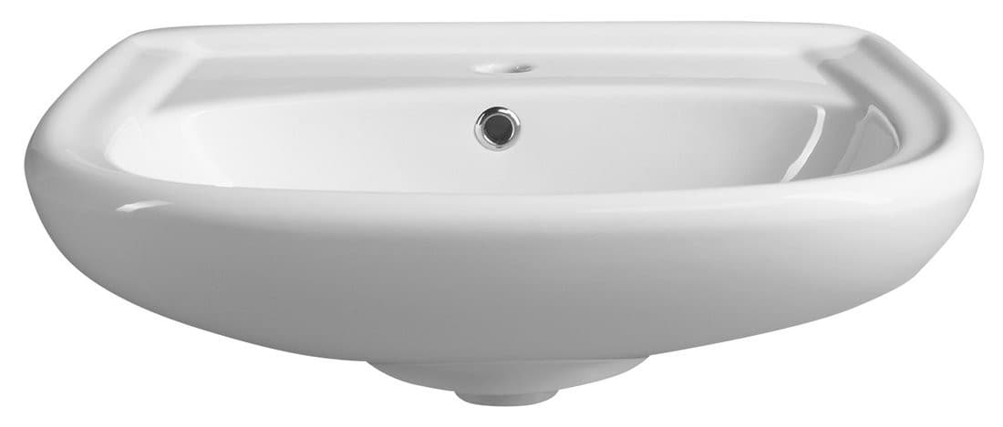 Umywalka ceramiczna 56x44cm, biały
