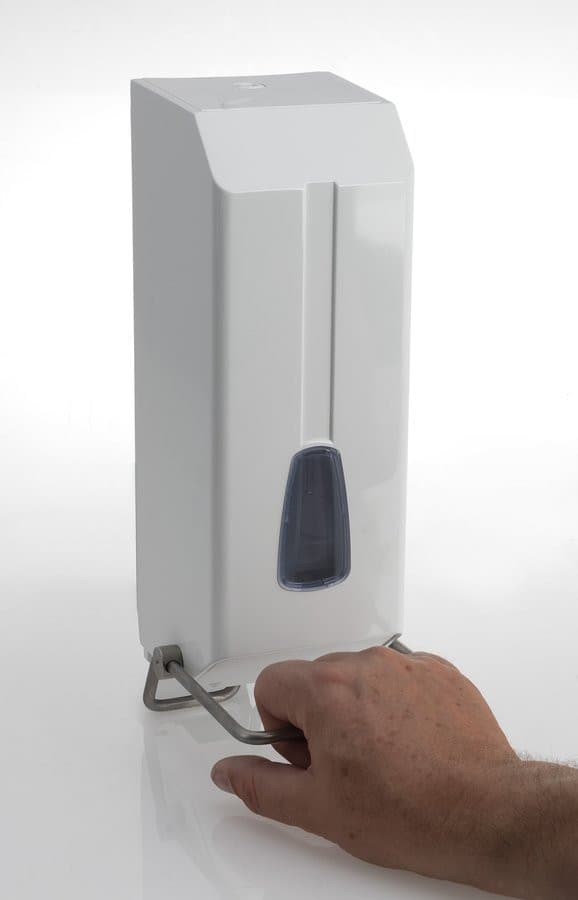 HOSPITAL dozownik mydła płynnego 1200ml, kanciasty biały