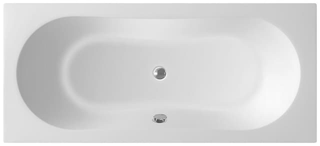 JIZERA wanna 180x80x39cm bez nóżek, biały