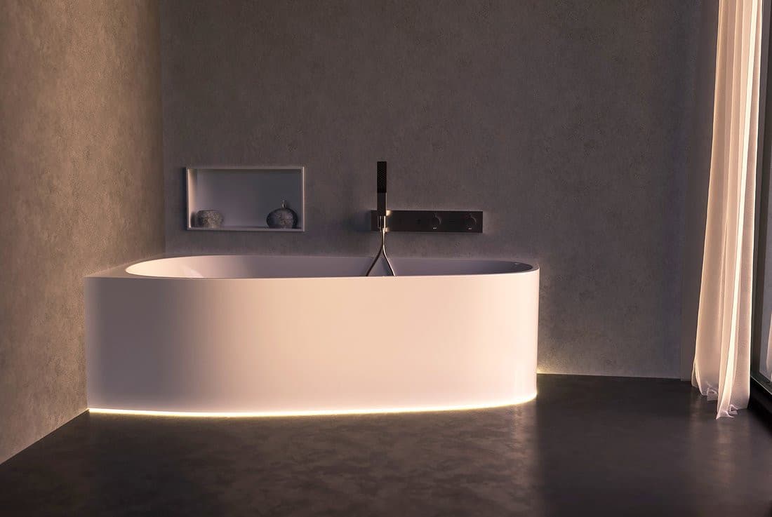 MONOLITH LED oświetlenie ambientowe do wanien z czujnikiem ruchu