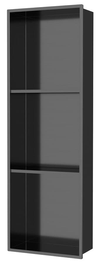 INSERTA półka wpuszczana, stal nierdzewna, gun metal 270x810 mm