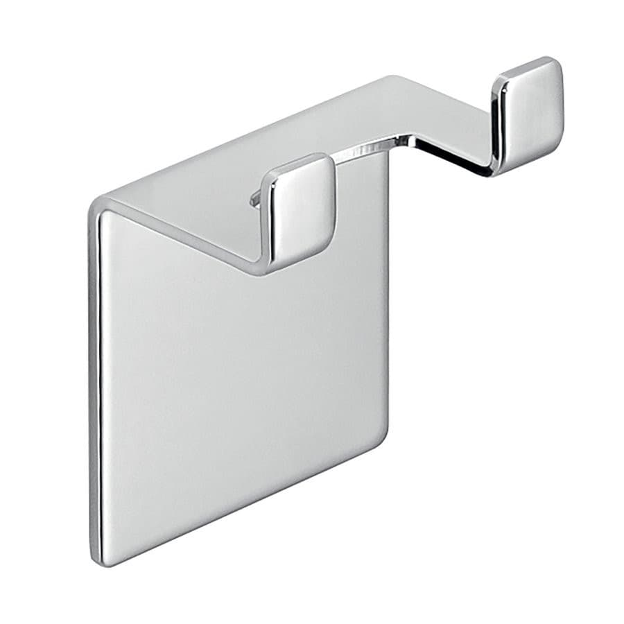 THOR samoprzylepny wieszak, chromowany kanciaste (40x54x29 mm)