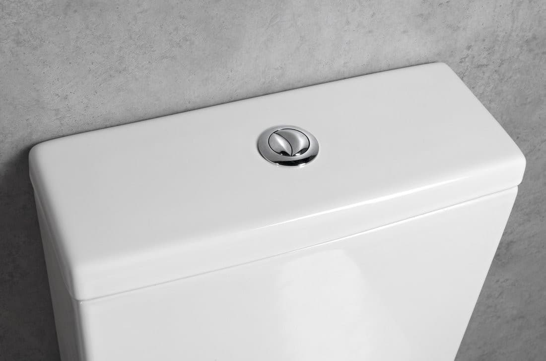 LEON ceramiczny zbiornik toaletowy do WC kombi, biały