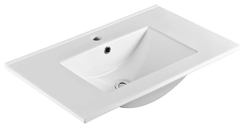 SLIM umywalka ceramiczna meblowa 70x46cm biały