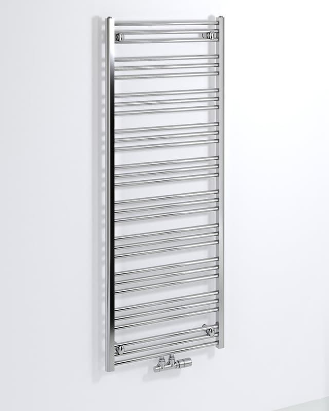 ALBRECHT grzejnik stalowy 600x1570mm, podłączenie środkowe, chrom