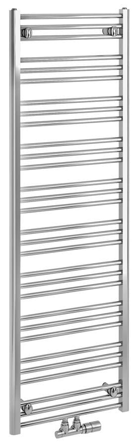 Grzejnik ALBRECHT 500x1570 mm, podłączenie środkowe, chromowany