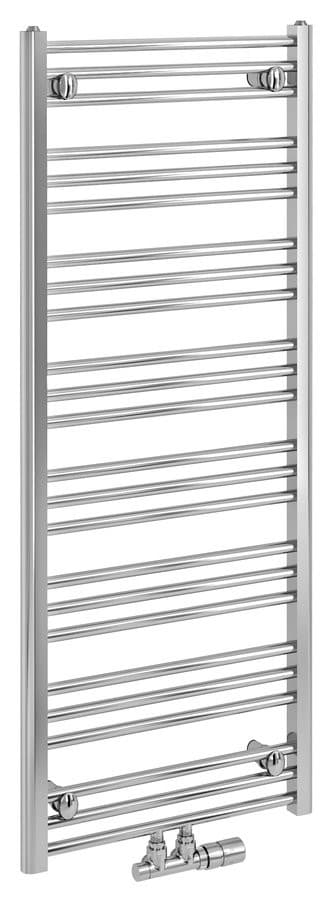 ALBRECHT grzejnik 500x1250mm, podłączenie środkowe, chromowany