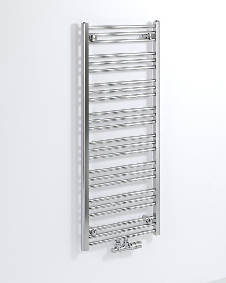 ALBRECHT grzejnik 500x1250mm, podłączenie środkowe, chromowany