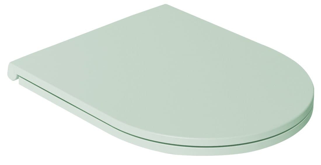 INFINITY Deska WC SLIM z systemem Soft Close i Easy Take, zielona