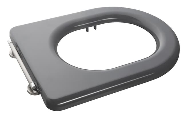 MEDIC deska toaletowa Duroplast, Soft Close, Easy Take, szara