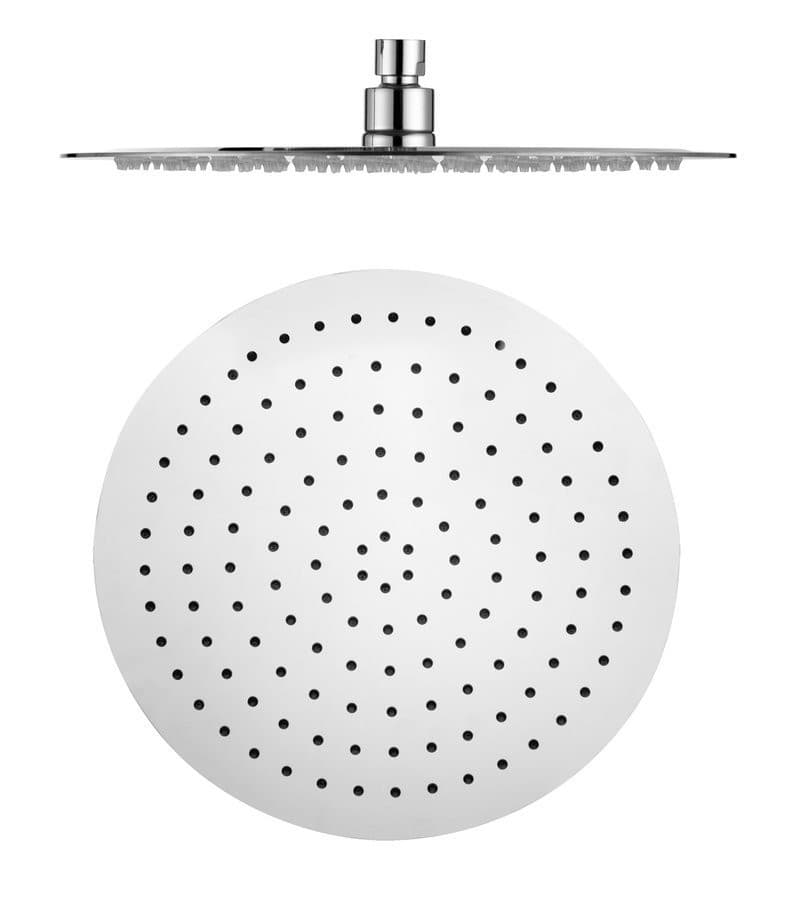 SLIM deszczownica 300mm, polerowana stal nierdzewna